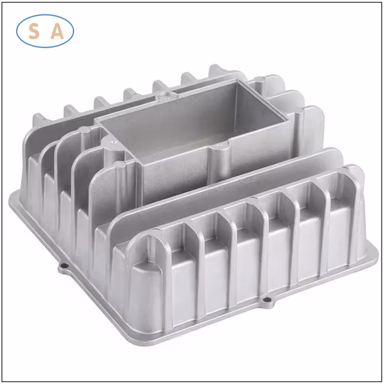 Peça de automóvel de carcaça de fundição sob pressão de gravidade de alumínio personalizada